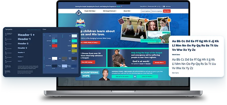 Branding Slavic Gospel Association Banner 1x