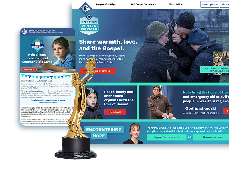 Creative That Delivers Card Sga Award Winner