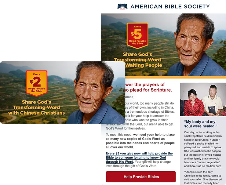 Email American Bible Society Email 1 1x