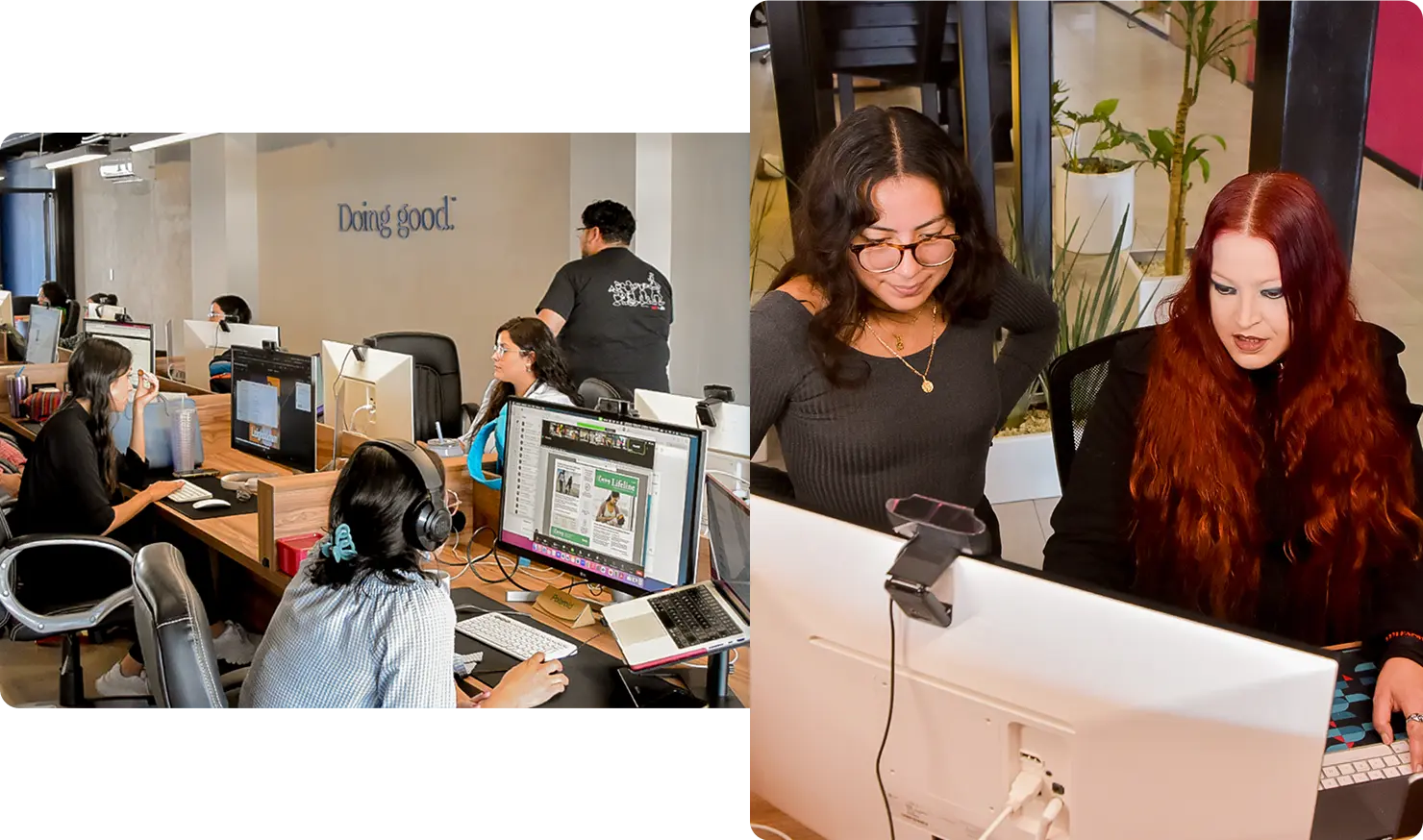 Our Values Good Work Digizent Team Working At The Office