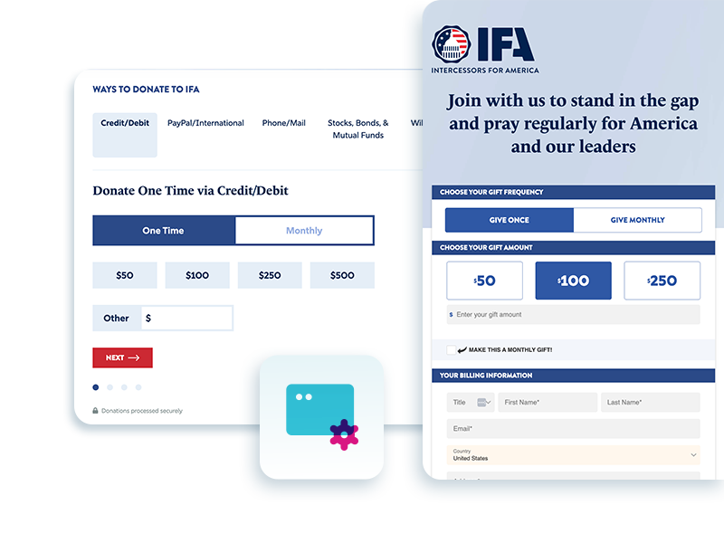 Strategic Solutions Card Intercessors For America Donation Form